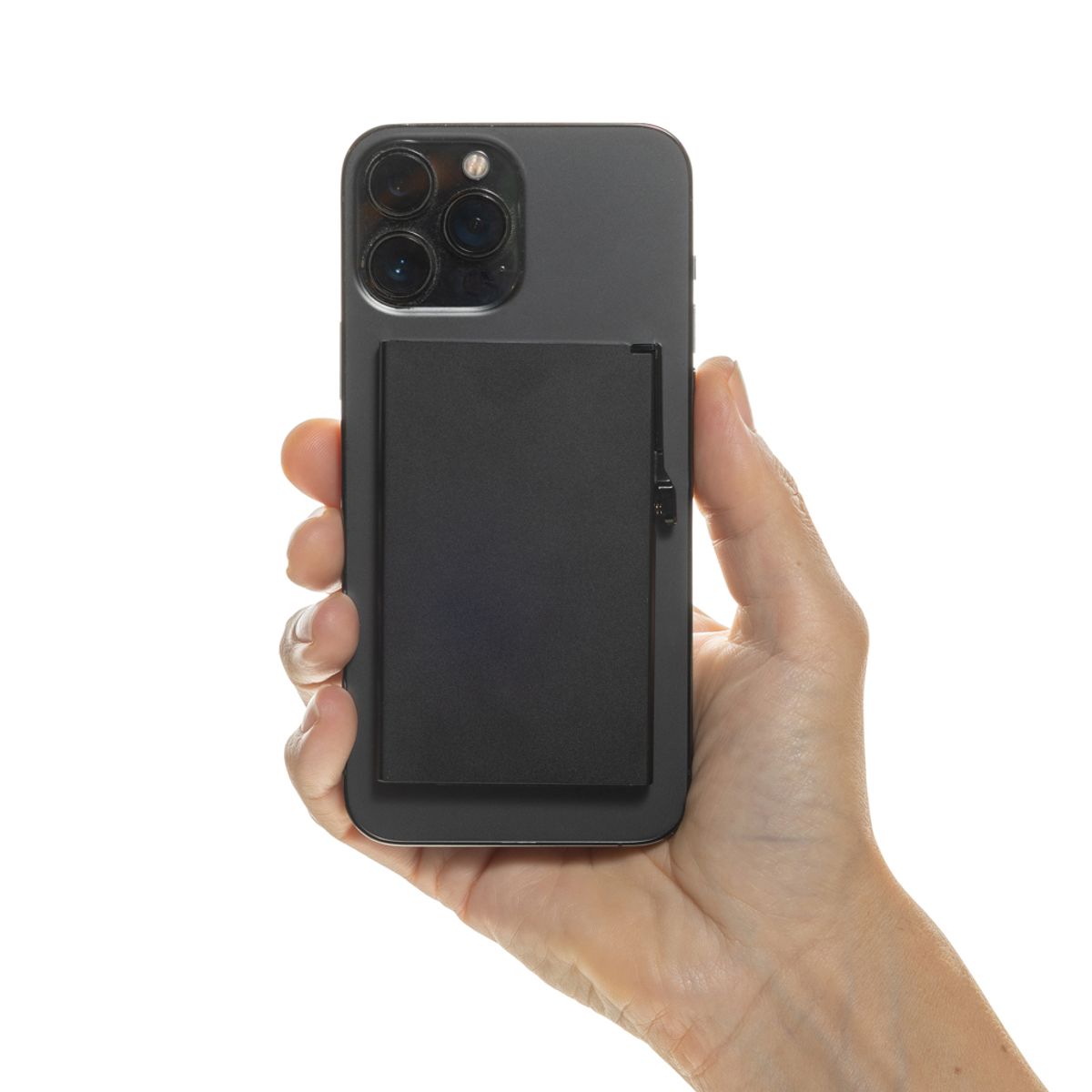 Standard Aluminium Rfid Magnetic Phone Cardholder