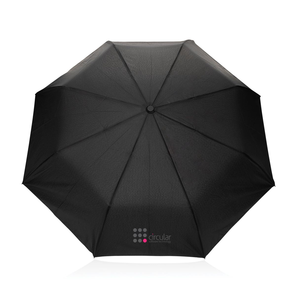 Kaycey 21" Aware™ Rpet Acacia Wood Mini Auto Open Umbrella