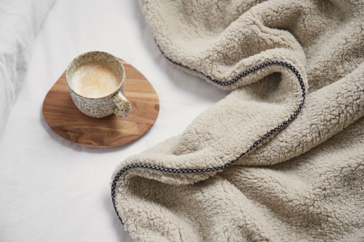 Vinga Maine Grs Recycled Double Pile Blanket