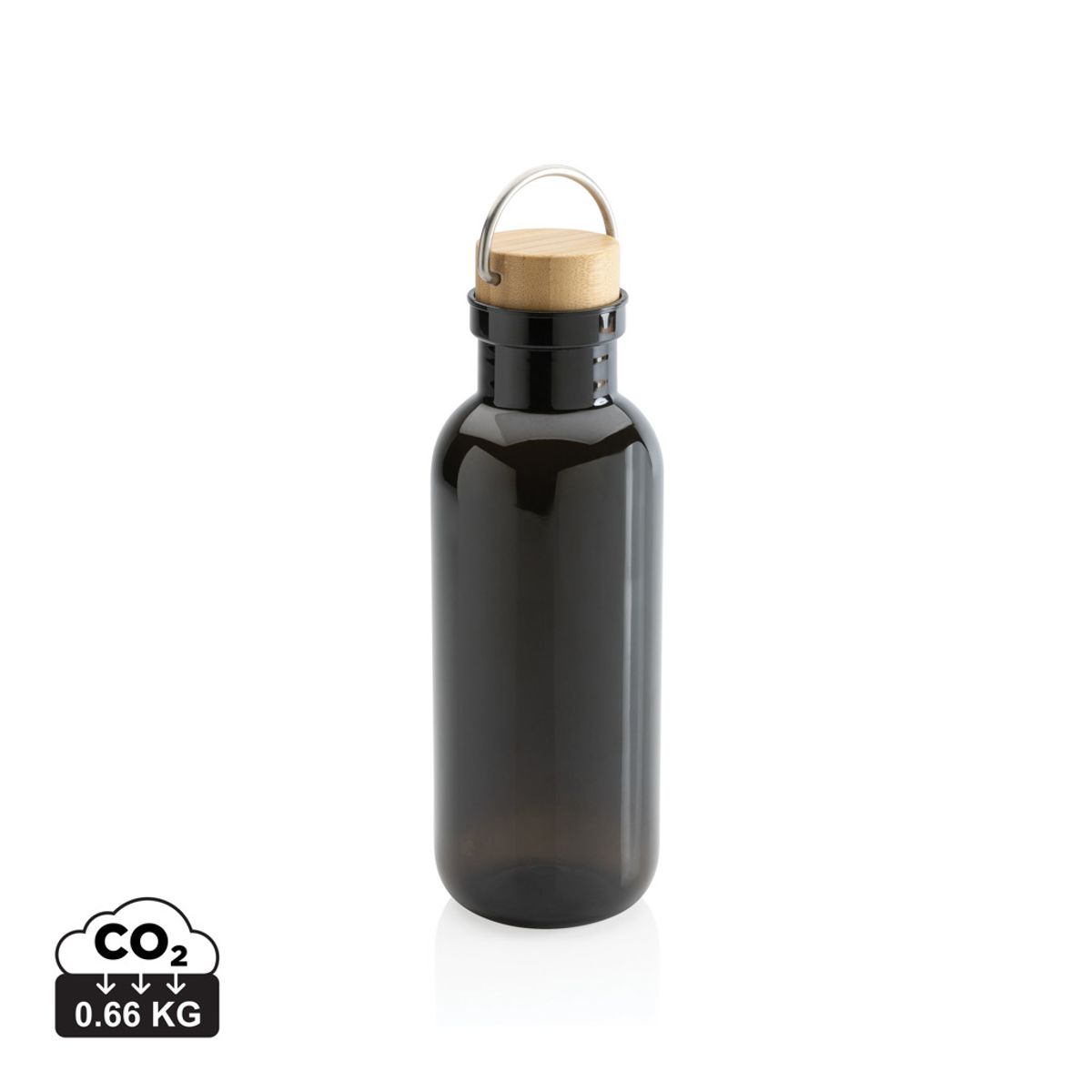 Rcs Rpet Bottle With Bamboo Lid And Handle