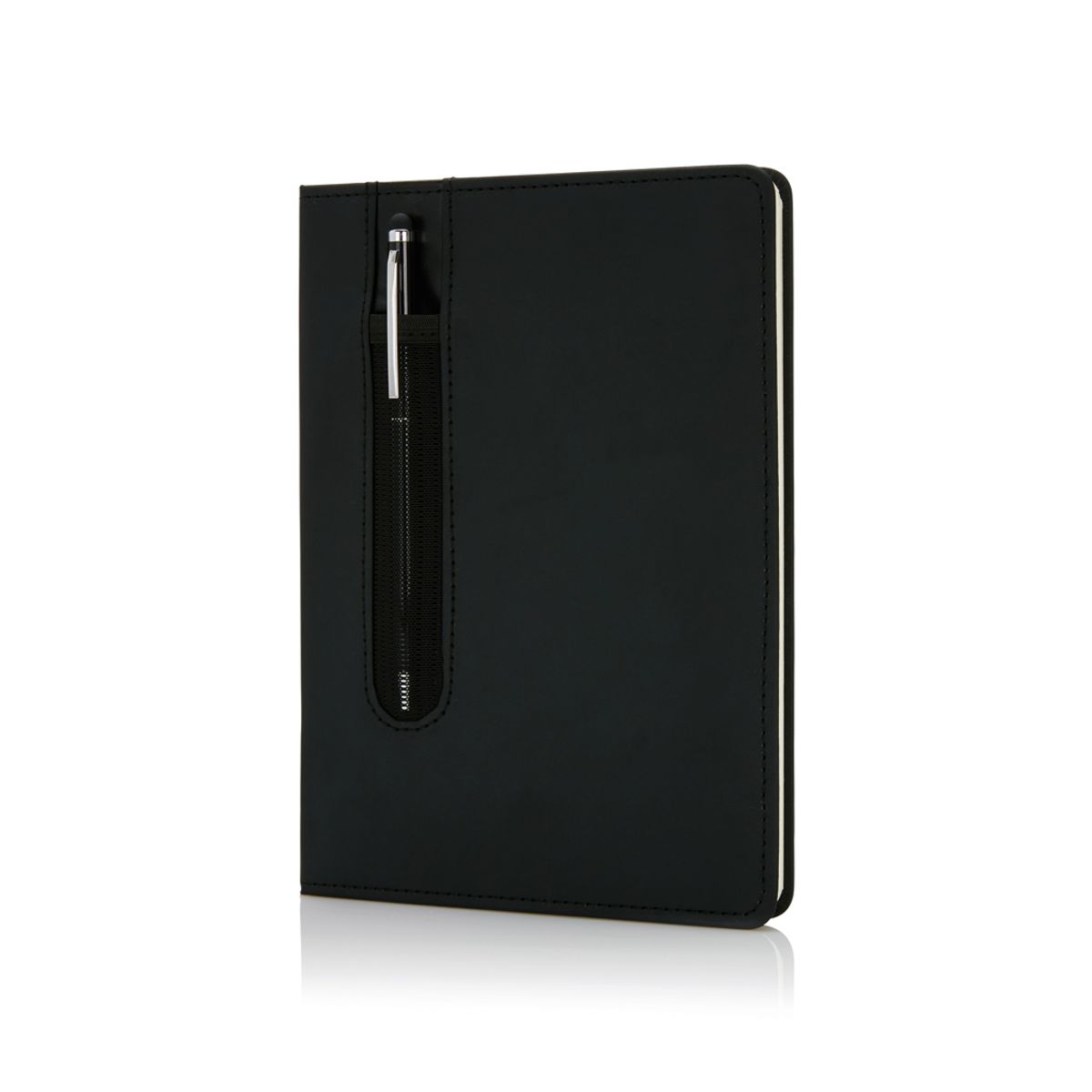 Standard Hardcover Pu A5 Notebook With Stylus Pen