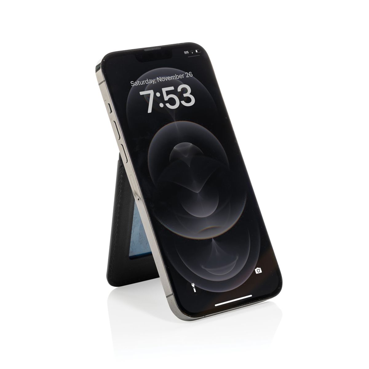 Magstand Rcs Recycled Pu Magnetic Phone Wallet With Stand