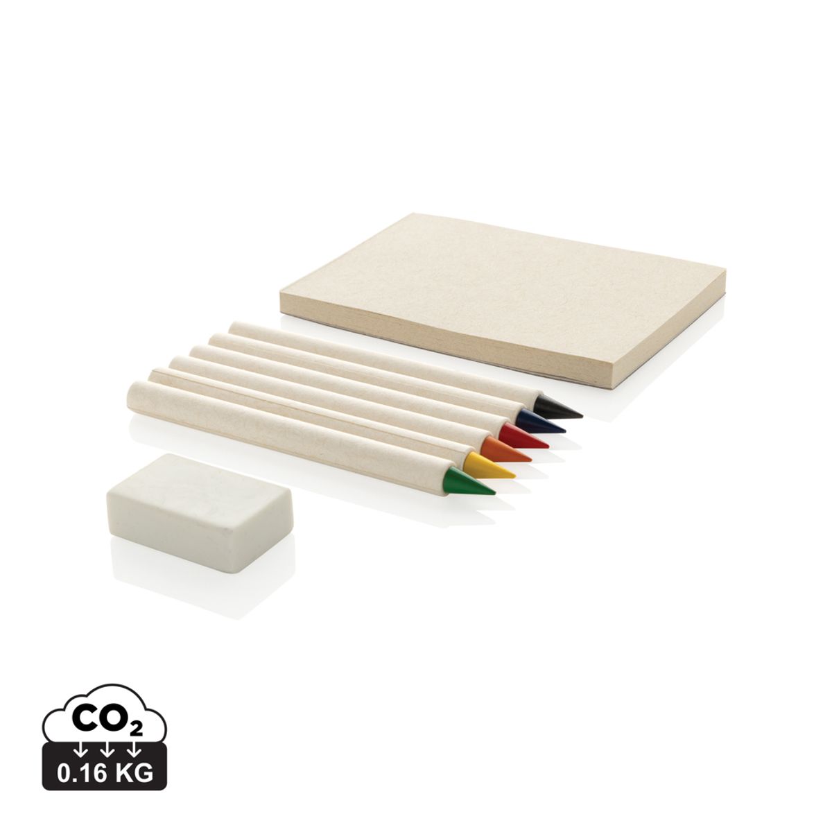 Micki Grs Infinity 6Pc Colouring Pencil Set With Notepad