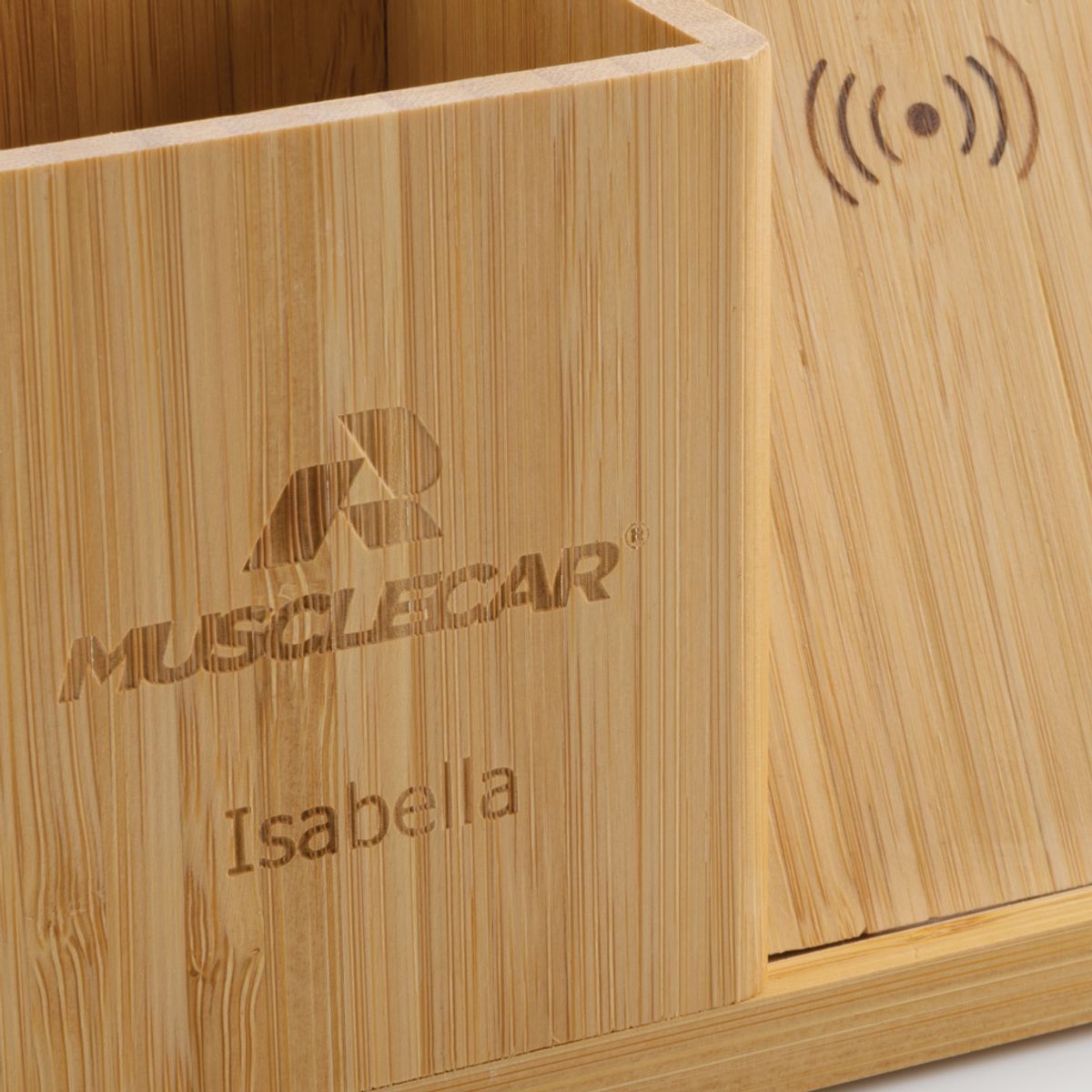 Calgary Bamboo 10W Wireless Charger