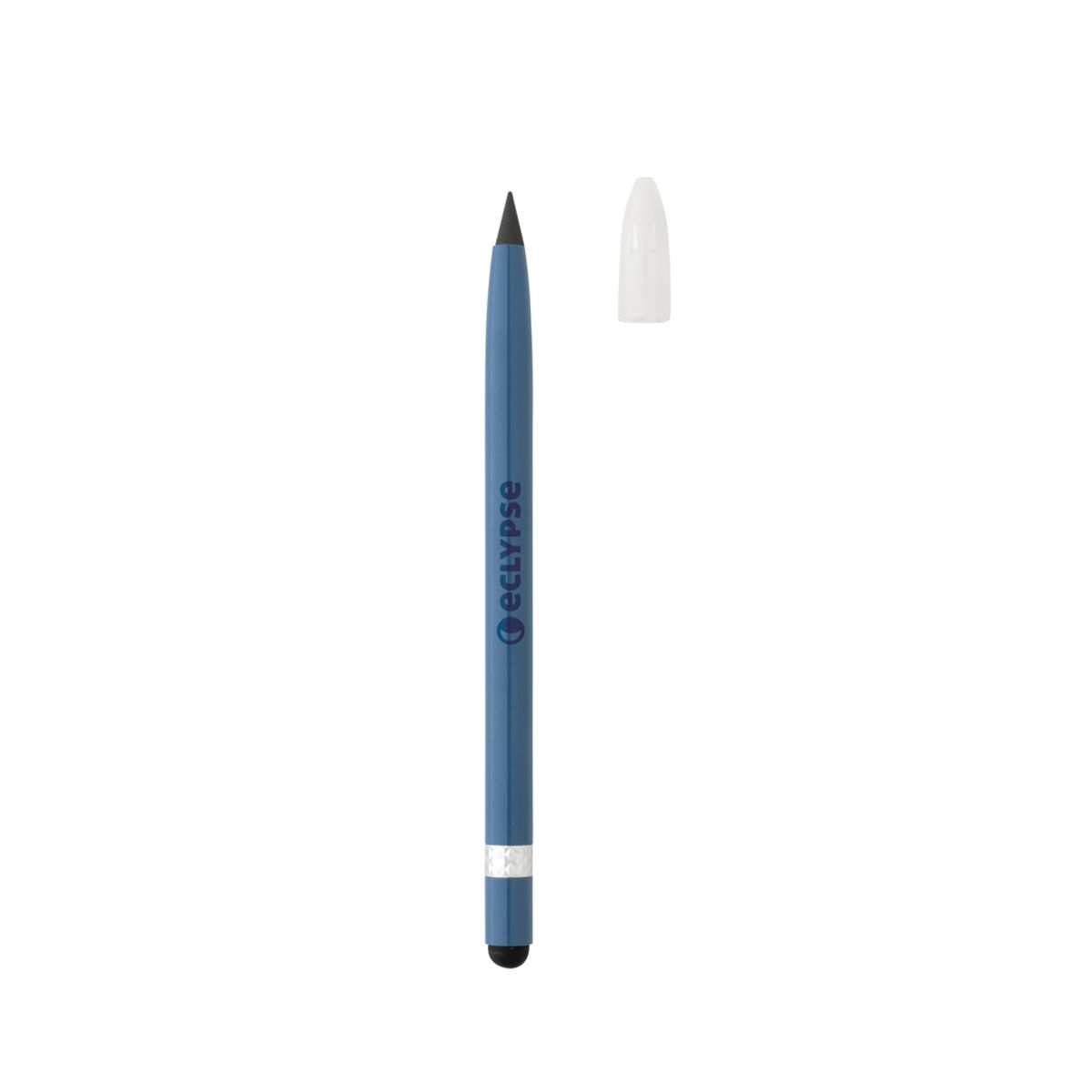 Aluminium Inkless Pen With Eraser
