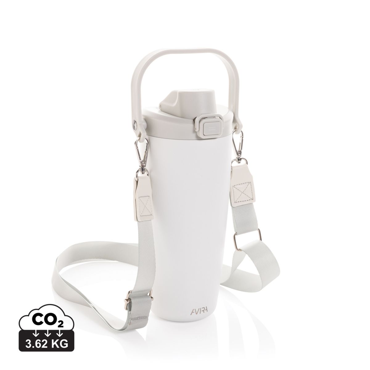 Avira Ayala Rcs Re-Steel Duosip Lockable Crossbody Tumbler