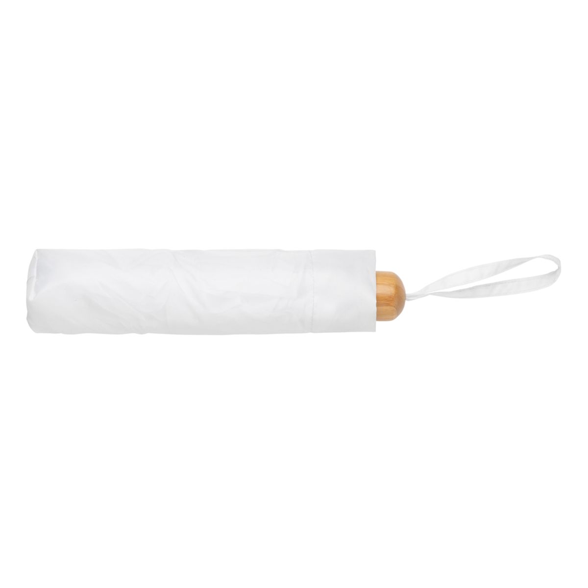 20.5" Impact Aware™ Rpet 190T Pongee Bamboo Mini Umbrella