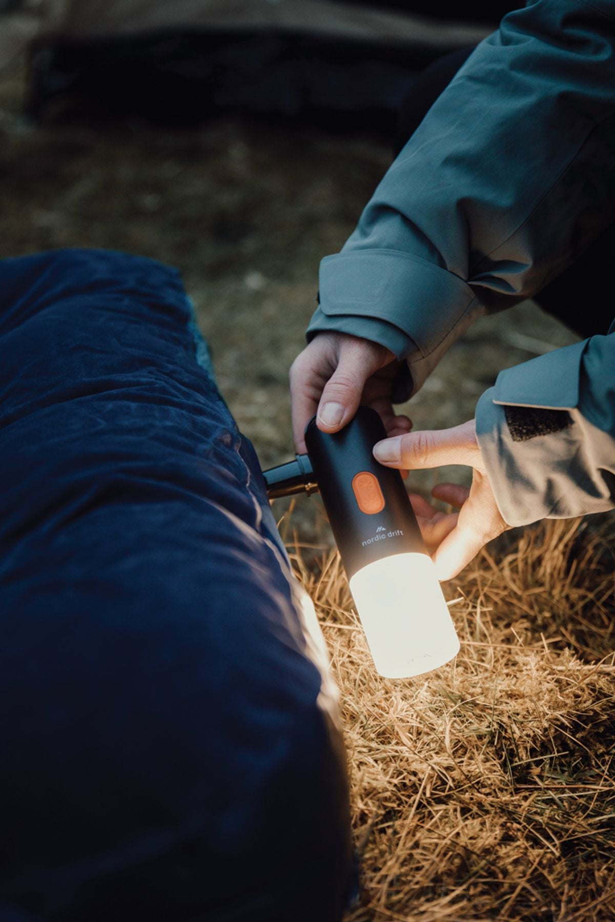 Nordic Drift Titan Portable Air Pump Camping Light