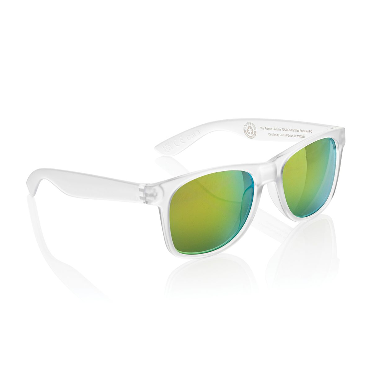 Gleam Rcs Recycled Pc Mirror Lens Sunglasses