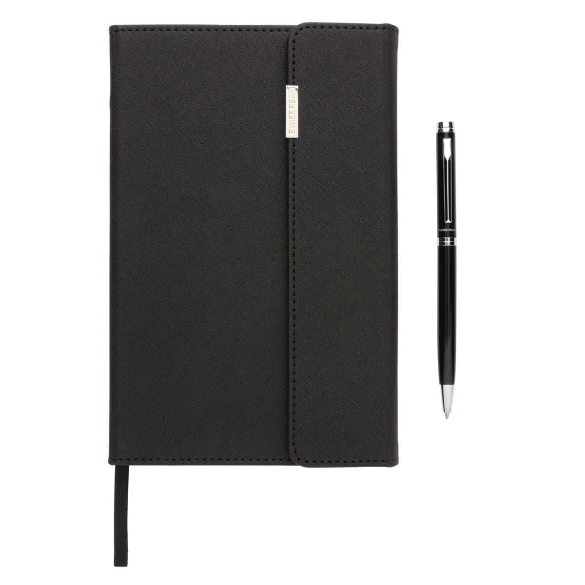 Swiss Peak Deluxe A5 Notebook And Pen Set