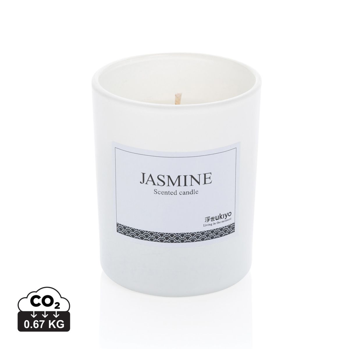 Ukiyo Small Scented Candle In Glass