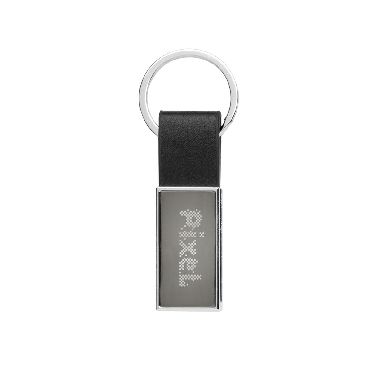 Luxury Pu Keychain Rcs Recycled Zinc Alloy