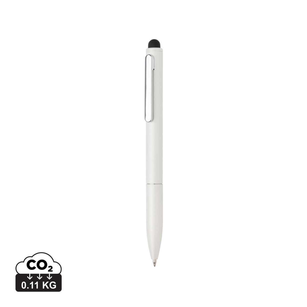 Kymi Rcs Certified Recycled Aluminium Pen With Stylus
