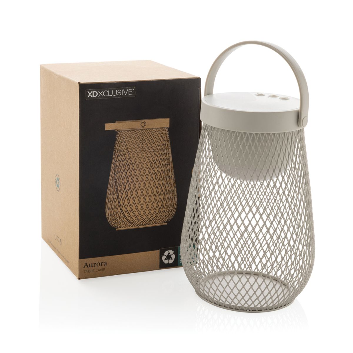 Aurora Rcs Recycled Plastic Usb Re-Chargeable Table Lamp