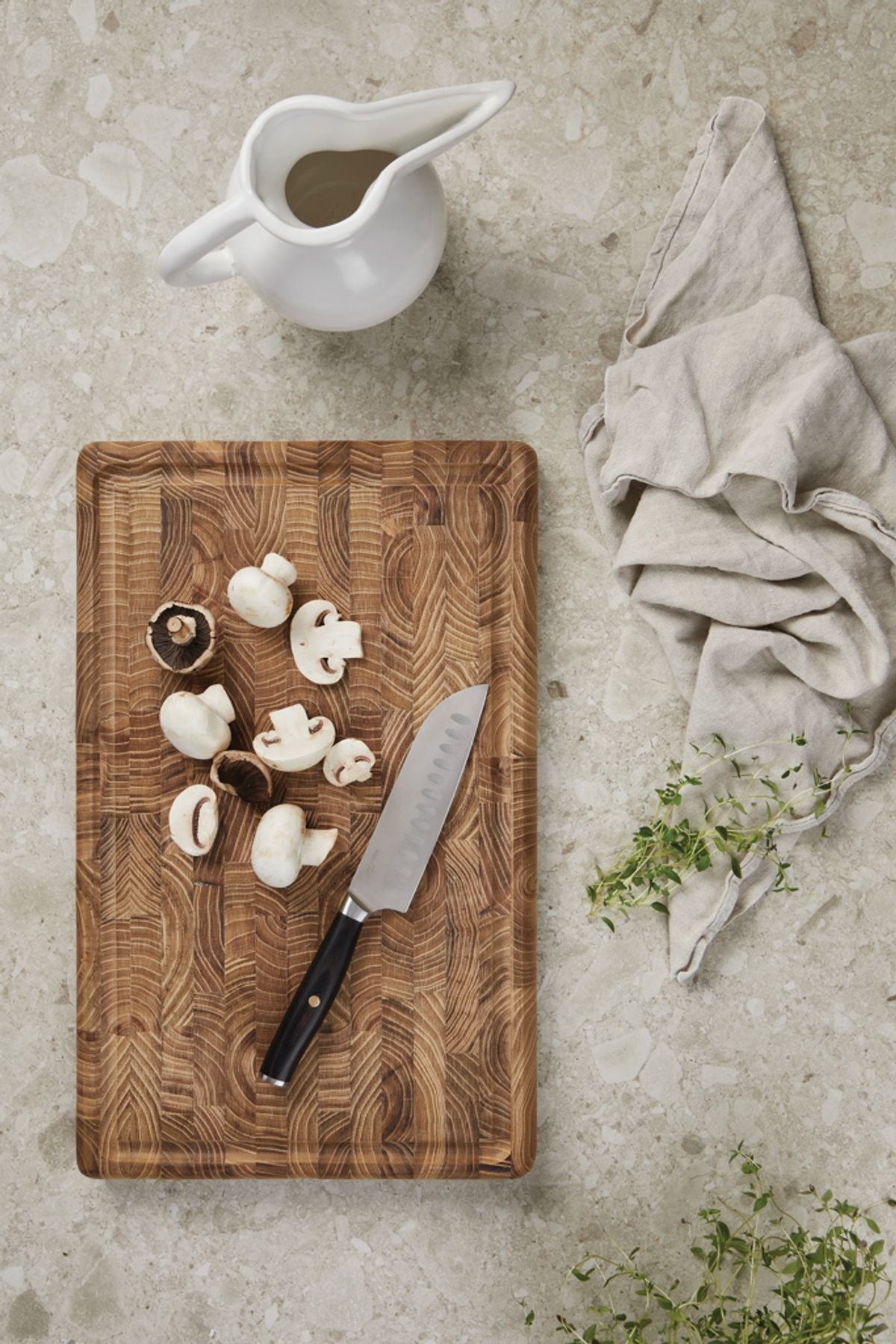 Vinga Tara Steel Santoku Knife
