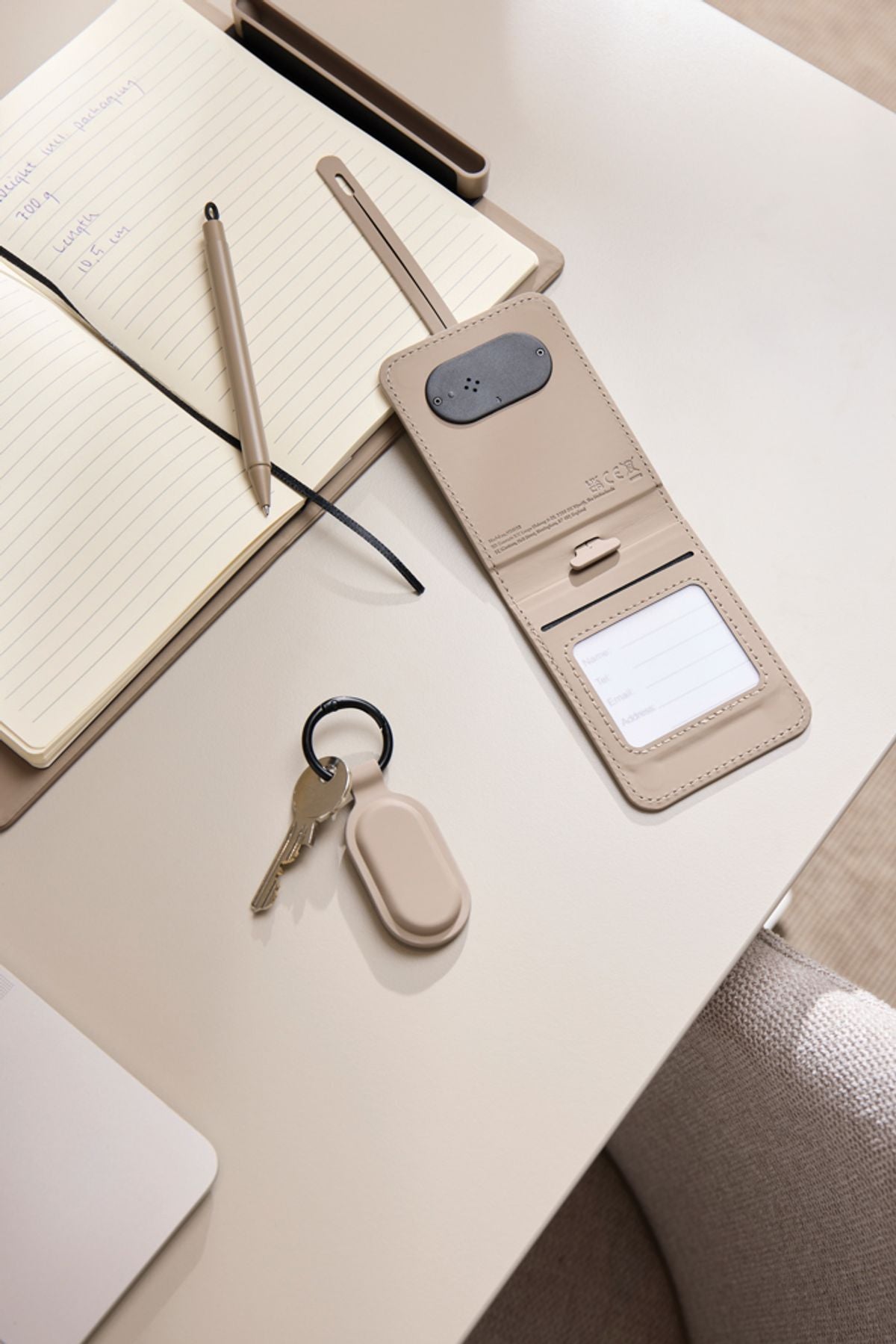 Vinga Baltimore Rcs Luggage Tag With Finder Dual
