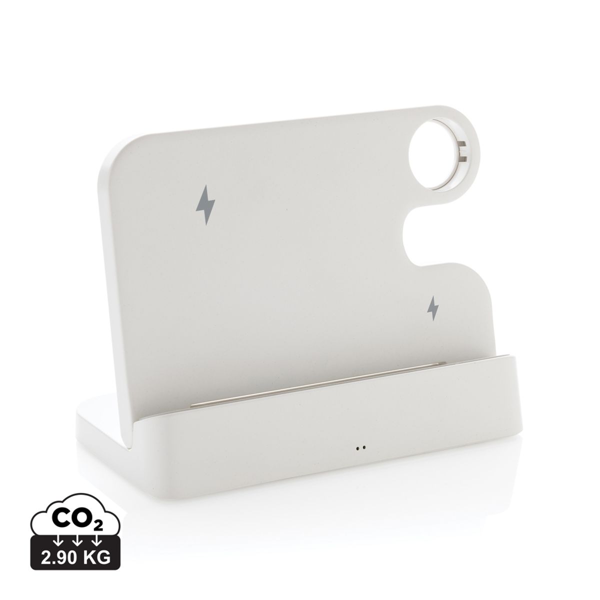 Joltz Rcs Recycled Plastic Dual 15W Charger With Iwatch Slot