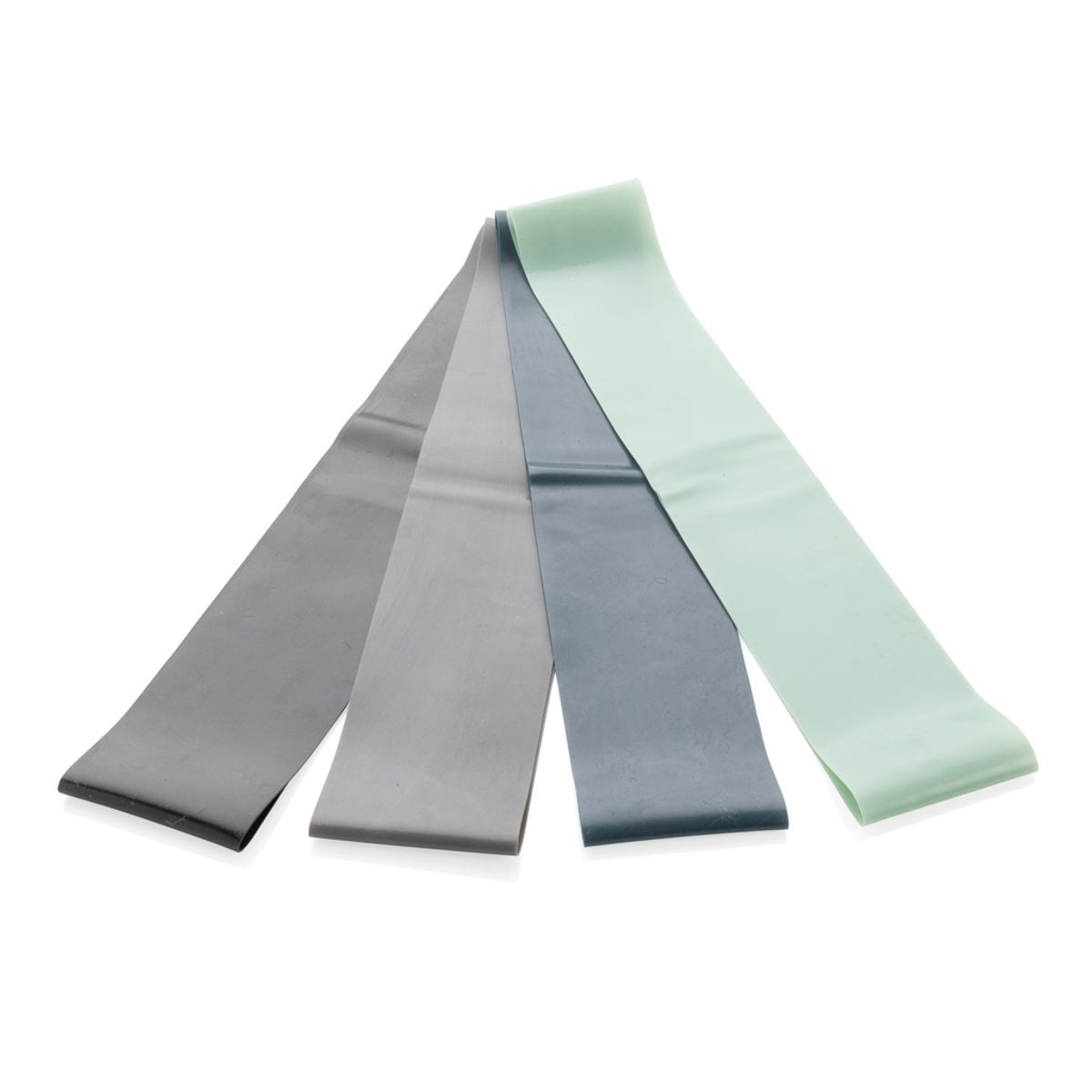 4Pc Elastic Fitness Bands In Pouch