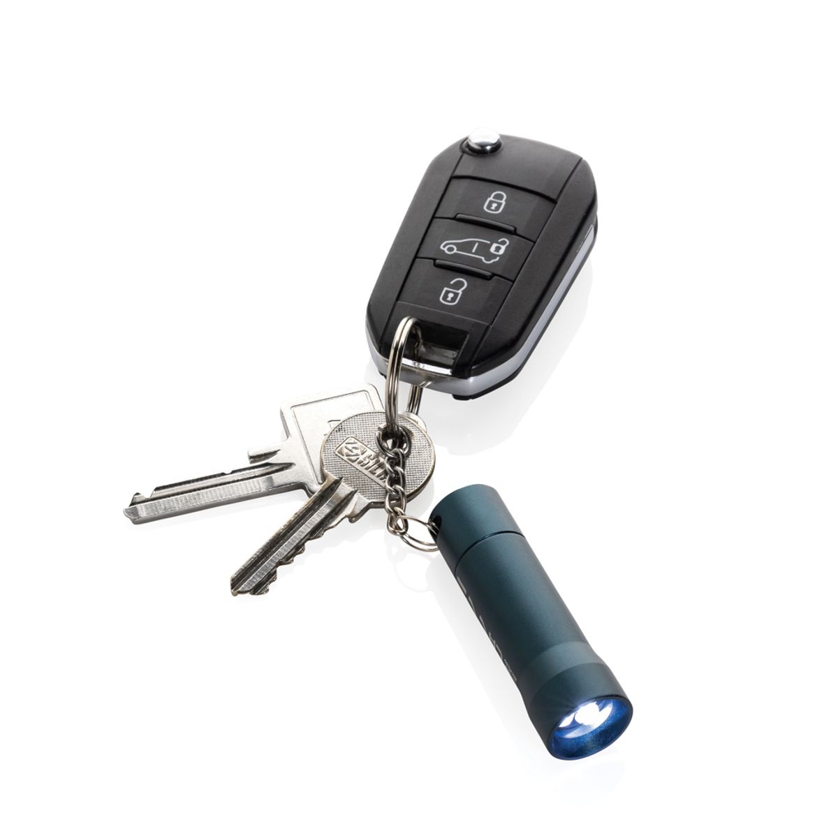 Flash Rcs Recycled Aluminium Keychain Torch