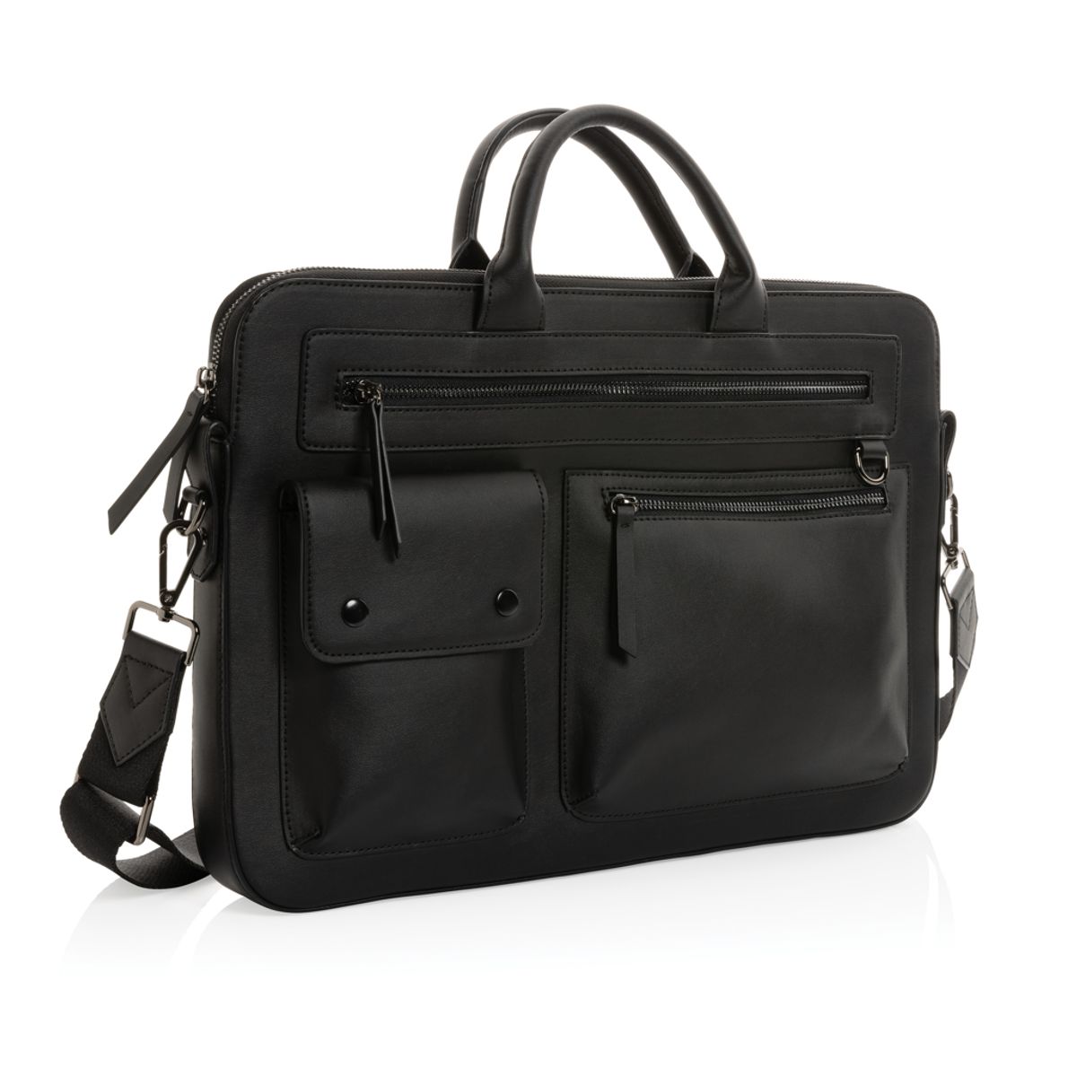 Swiss Peak Grs Recycled Pu 14 Inch Laptop Bag
