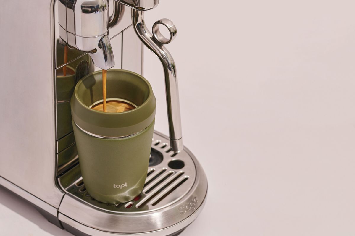 Topl Recycled Steel To Go Tumbler Patented 360 Lid