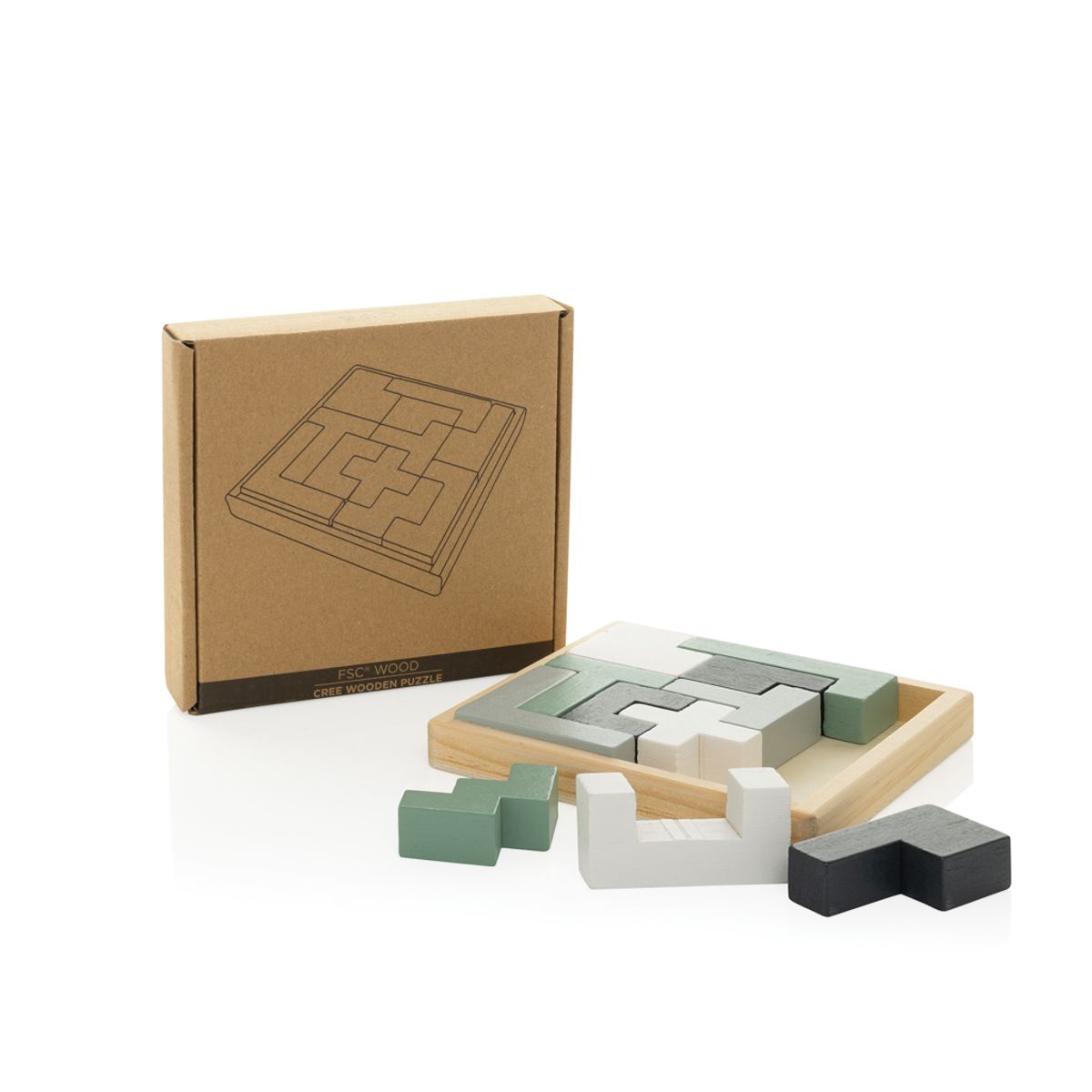 Cree Wooden Puzzle