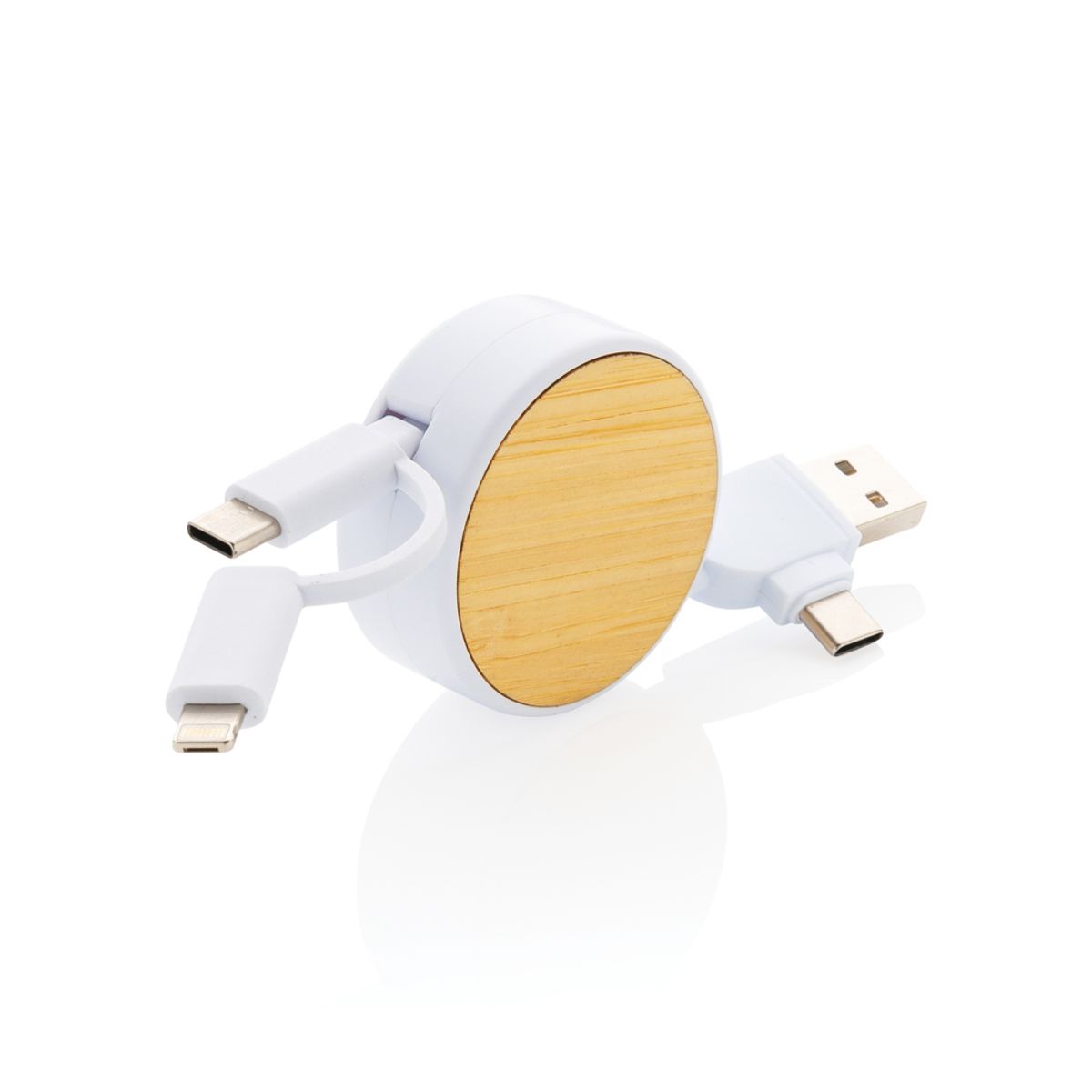 Rcs Recycled Plastic Ontario 4-In-1 Retractable Cable