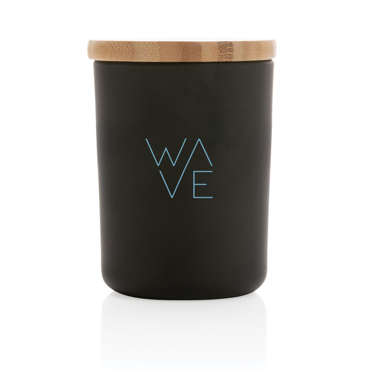 Ukiyo Deluxe Scented Candle With Bamboo Lid