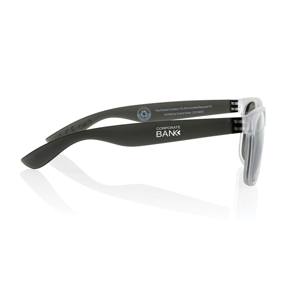 Gleam Rcs Recycled Pc Mirror Lens Sunglasses