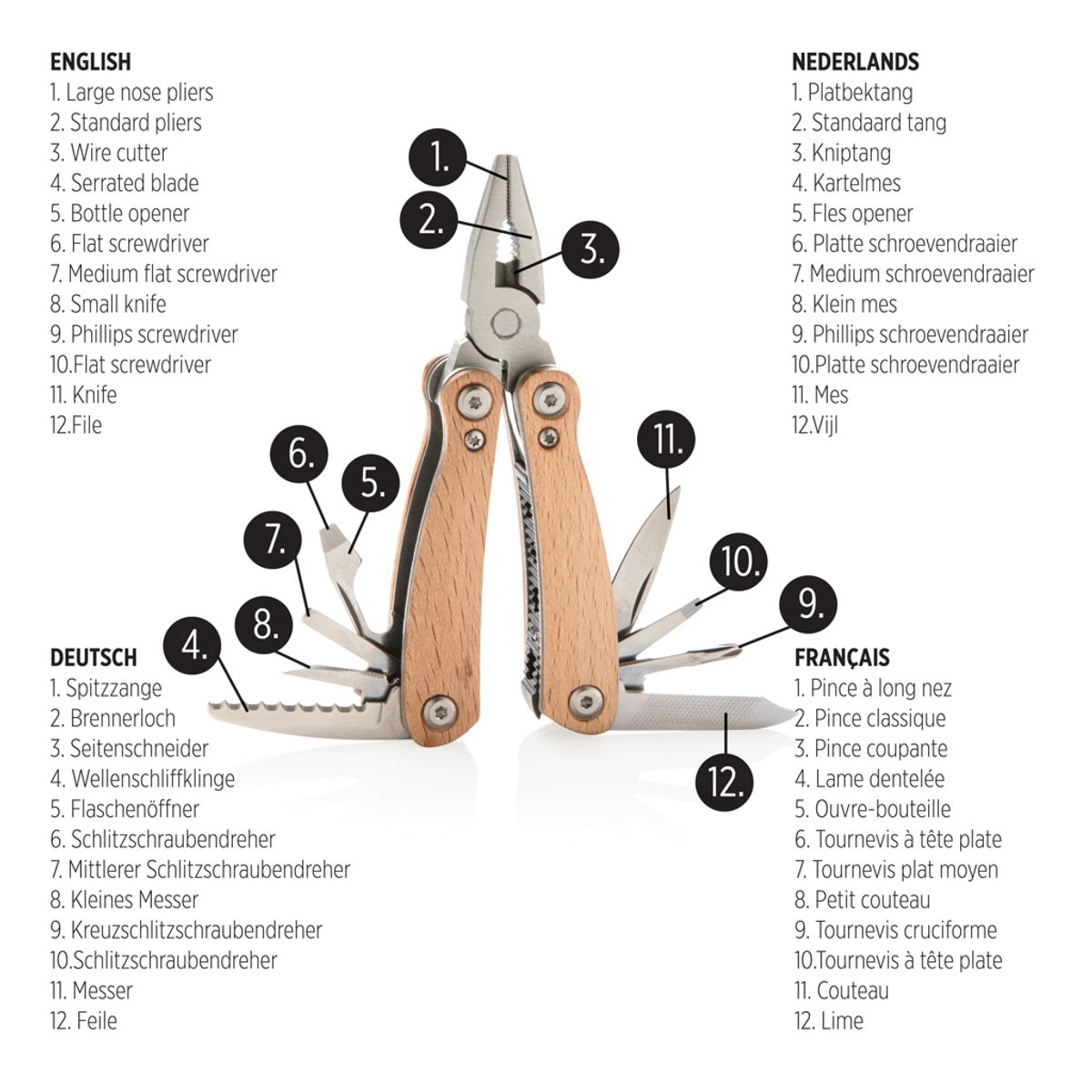 Wood Multitool Mini