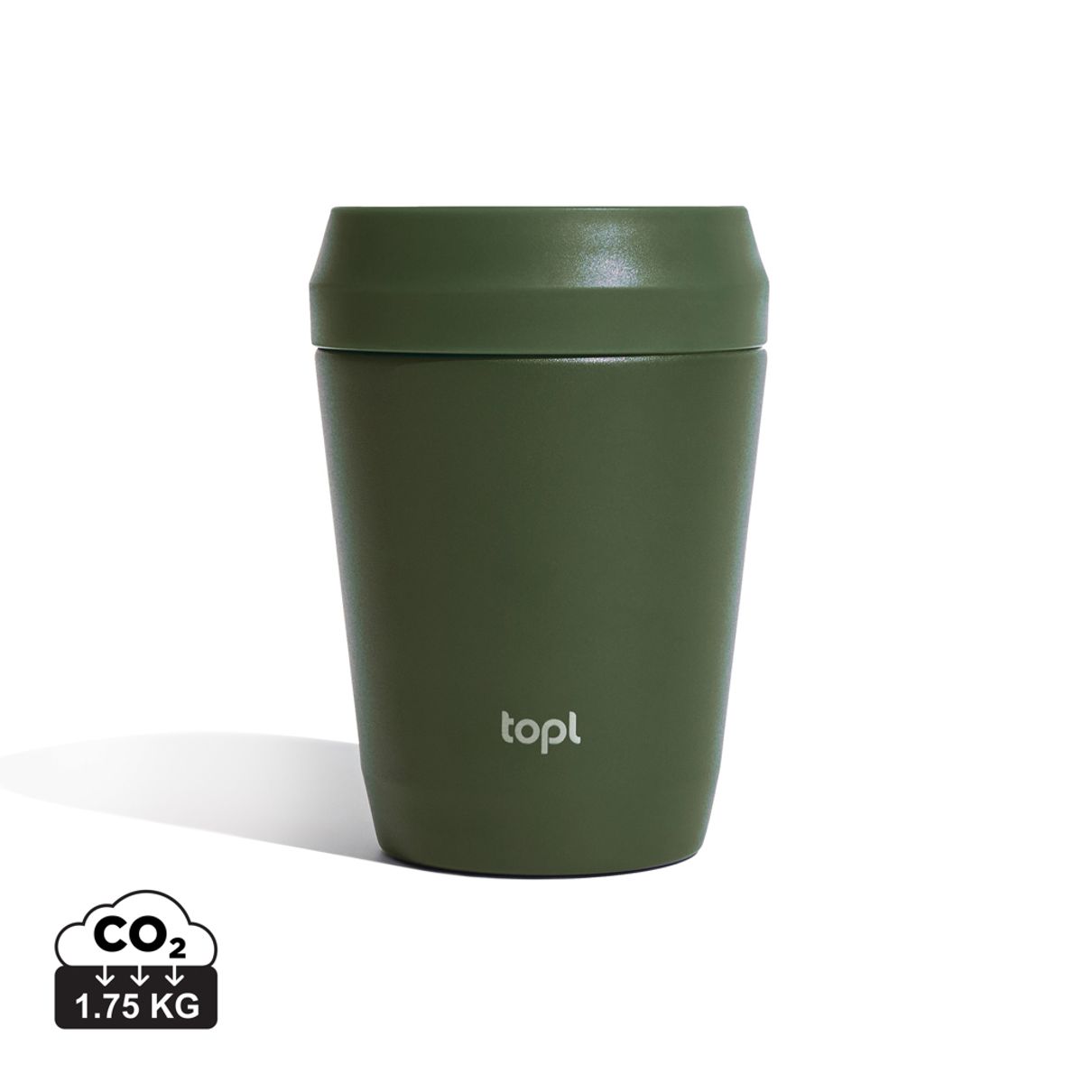Topl Recycled Steel To Go Tumbler Patented 360 Lid