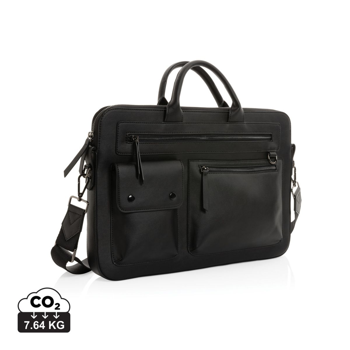 Swiss Peak Grs Recycled Pu 14 Inch Laptop Bag