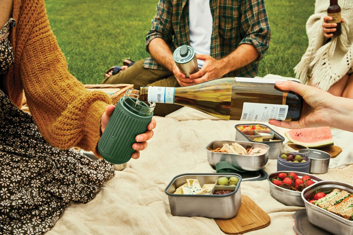 Black+Blum Glass Travel Cup