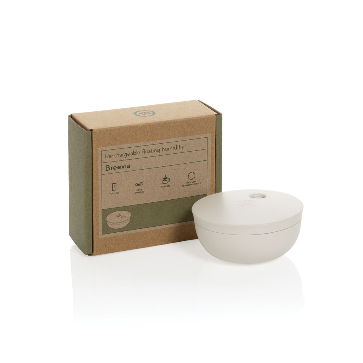 Breevia Rcs Rplasic Re-Chargeable Floating Humidifier