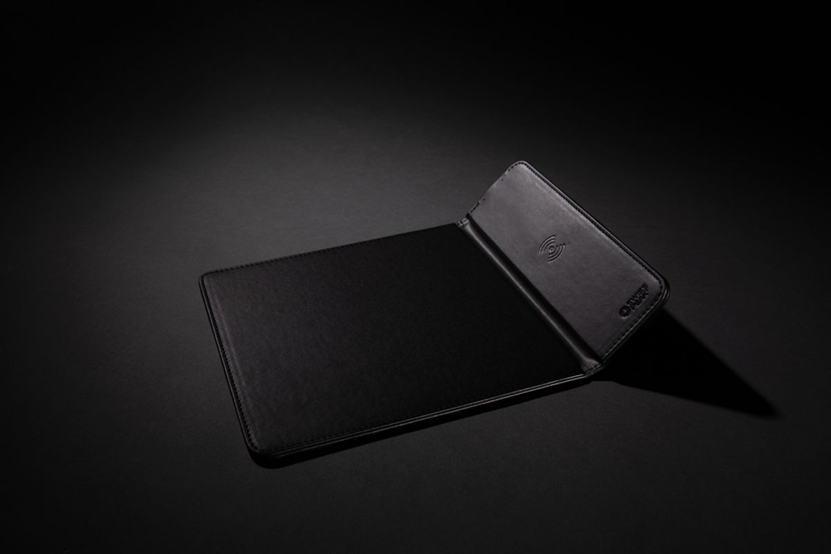Swiss Peak Rcs Recycled Pu 10W Wireless Charging Mousepad
