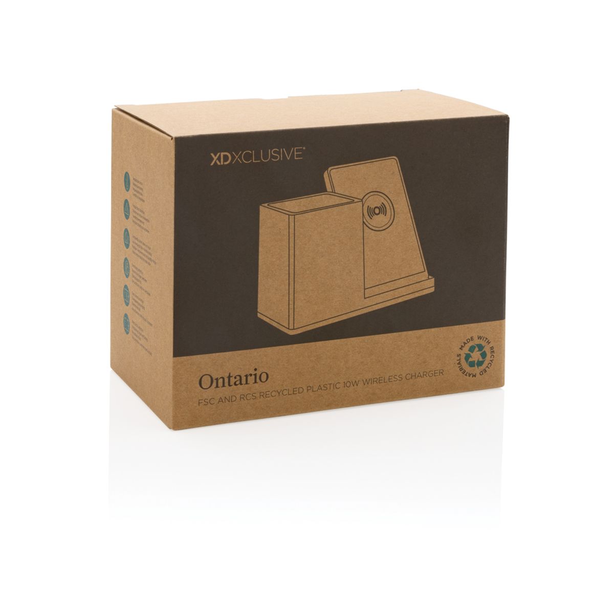 Ontario Rcs Recycled Plastic 10W Wireless Charger