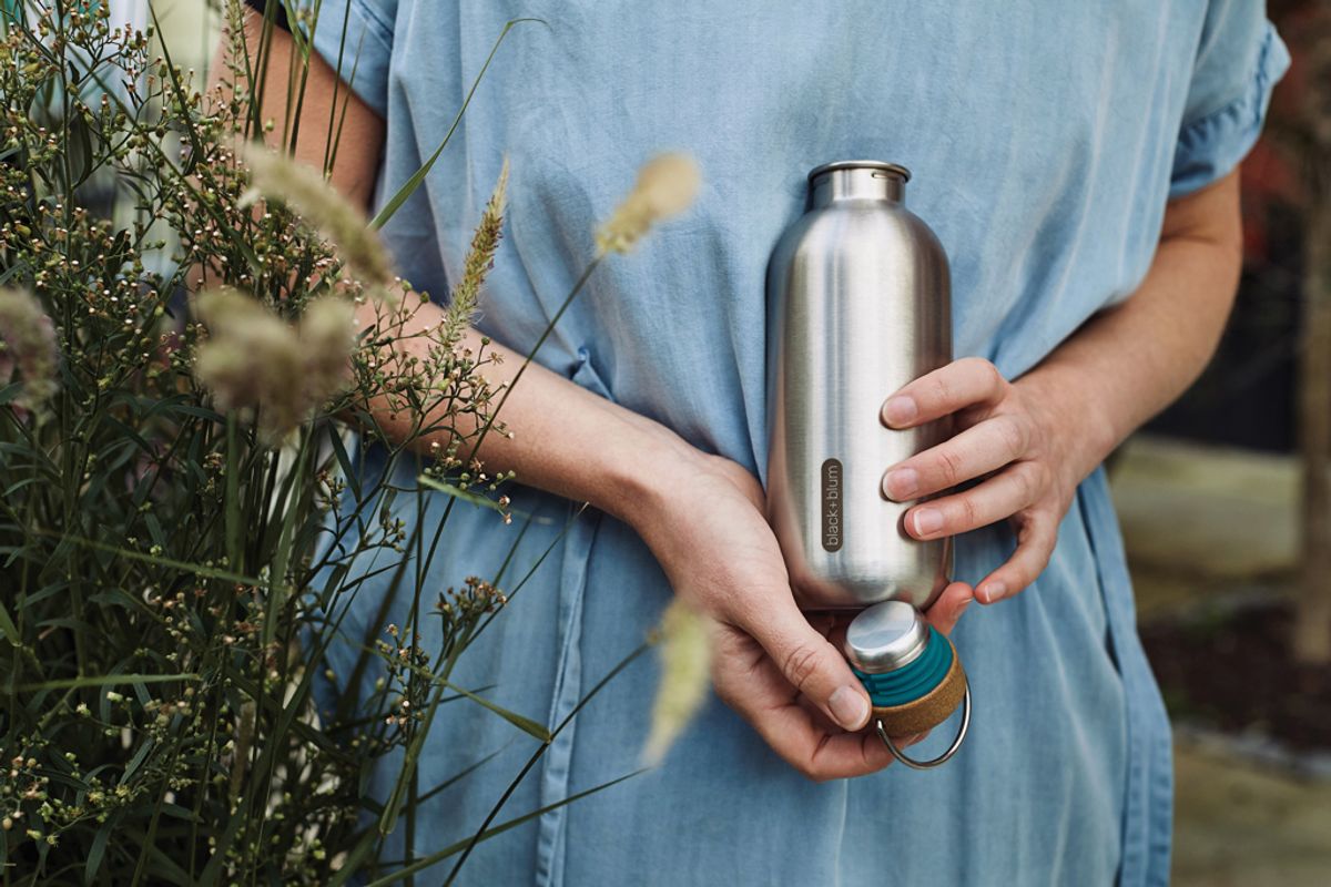 Black+Blum Steel Water Bottle