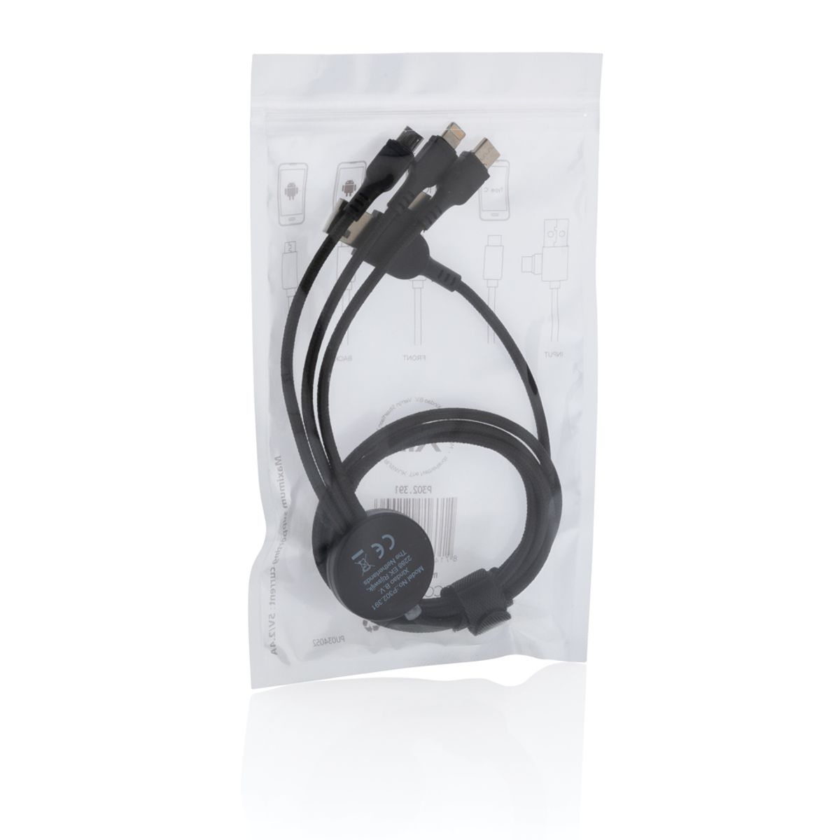 Light Up Logo 6-In-1 Cable