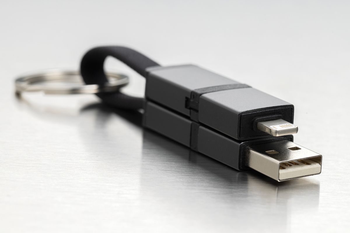 Terra Recycled Aluminium 4 In 1 60W Fast Charging Cable