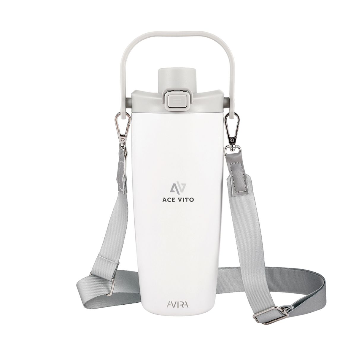 Avira Ayala Rcs Re-Steel Duosip Lockable Crossbody Tumbler