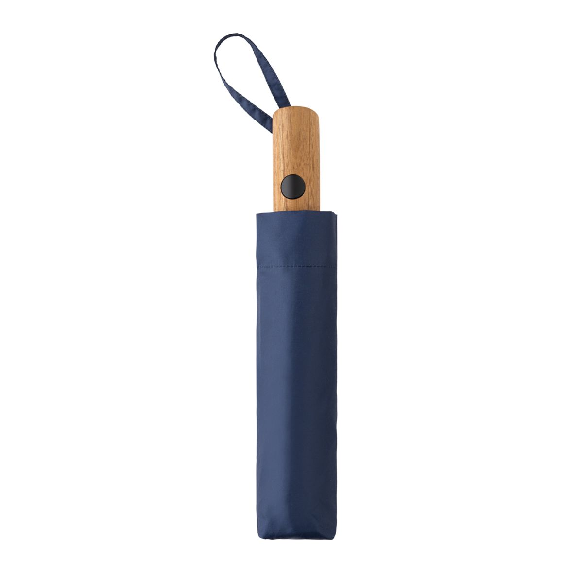 Kaycey 21" Aware™ Rpet Acacia Wood Mini Auto Open Umbrella