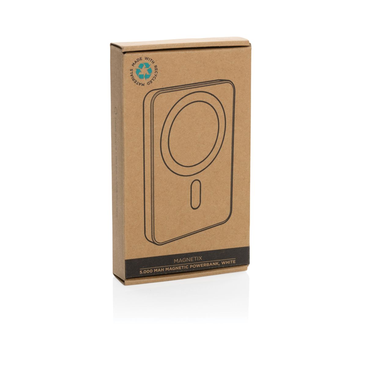 Magnetix Rcs Recycled Plastic 5000 Mah Magnetic Powerbank