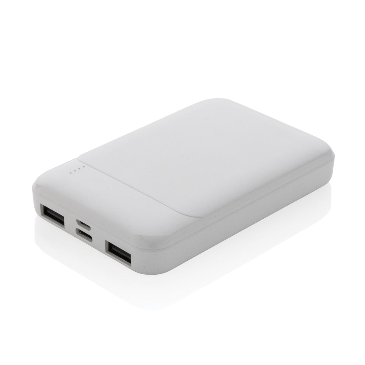 Rcs pārstrādātas plastmasas 5000 mAh ārējais akumulators