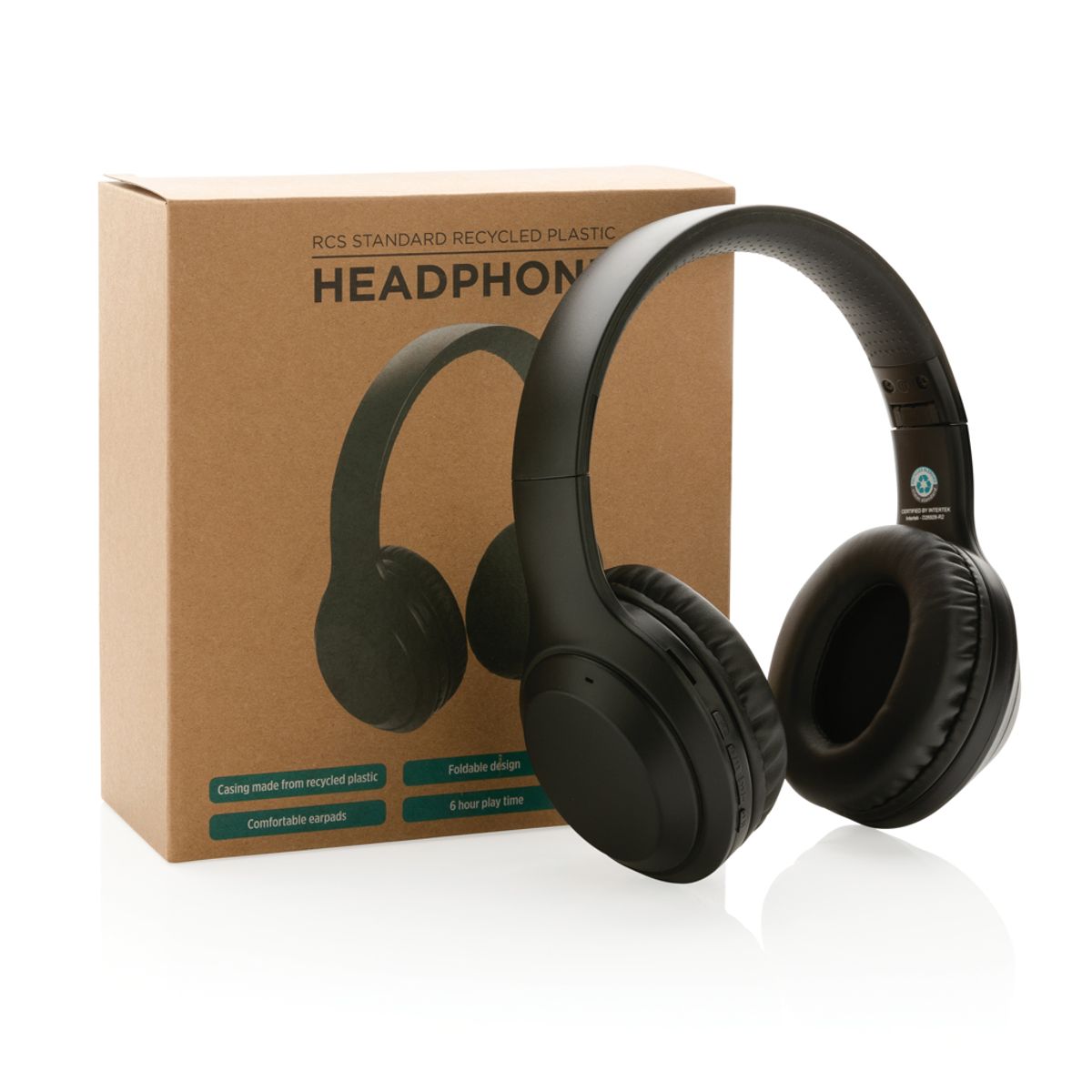 Rcs Standard Recycled Plastic Headphone