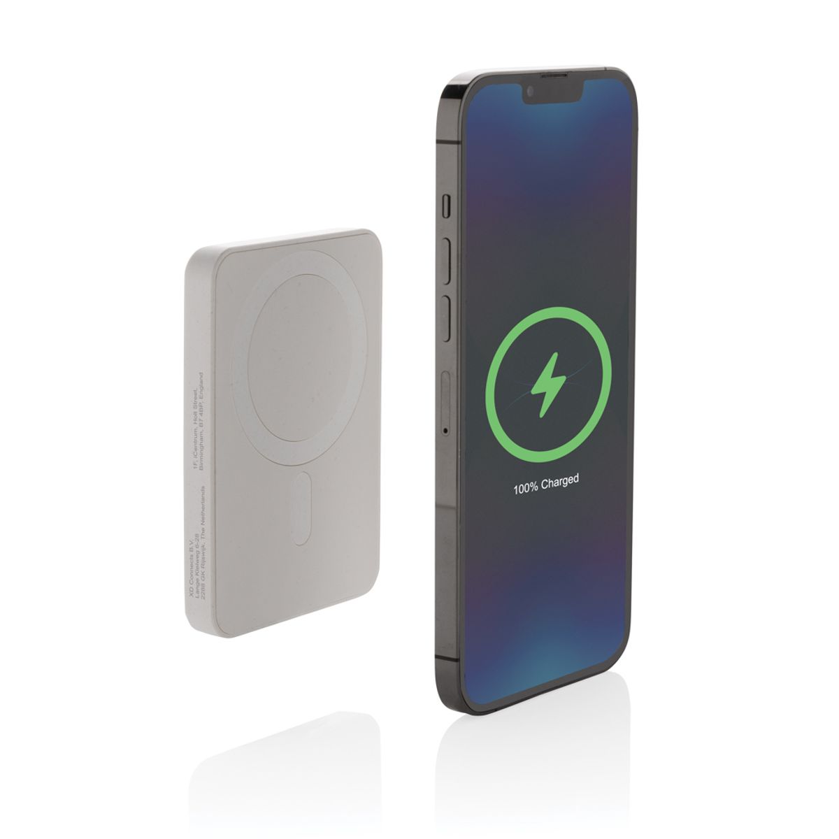 Magnetix Rcs Recycled Plastic 5000 Mah Magnetic Powerbank