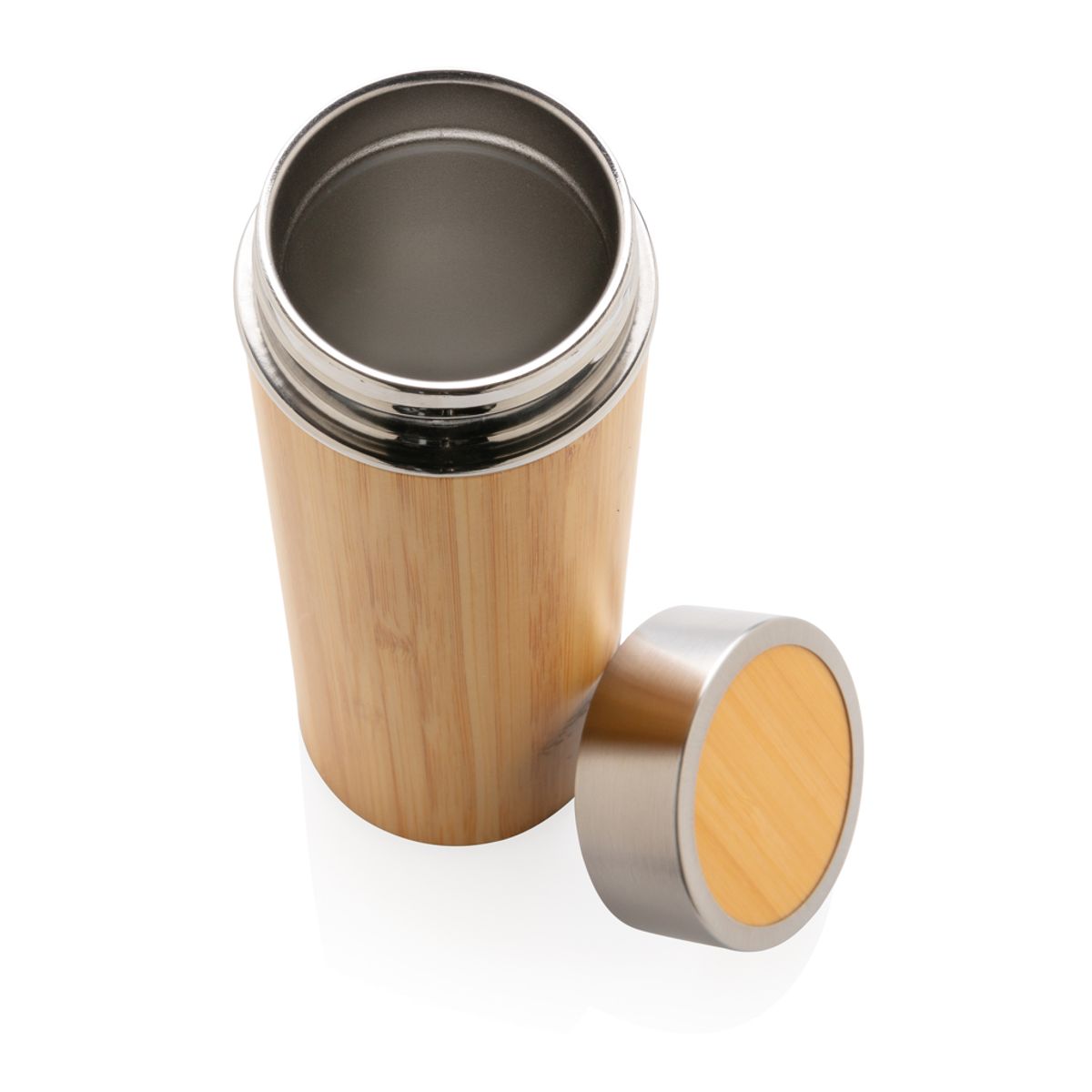 Leak Proof Bamboo Vacuum Bottle