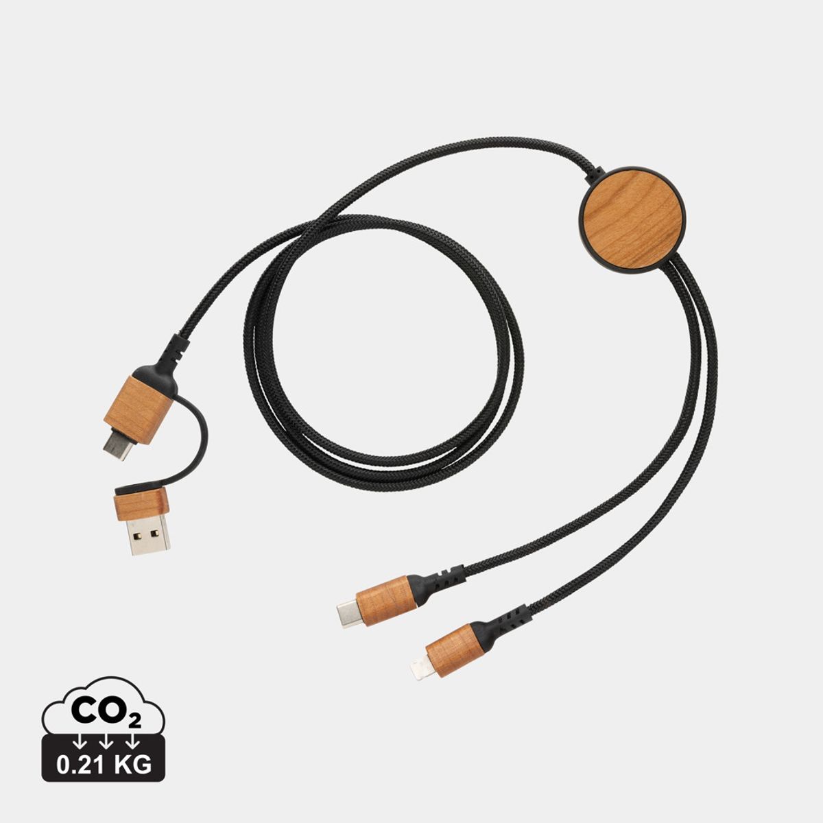 Ohio Rcs Certified Recycled Plastic 6-In-1 Cable