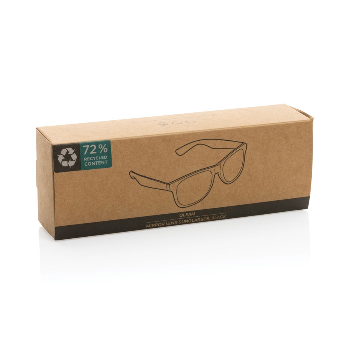 Gleam Rcs Recycled Pc Mirror Lens Sunglasses