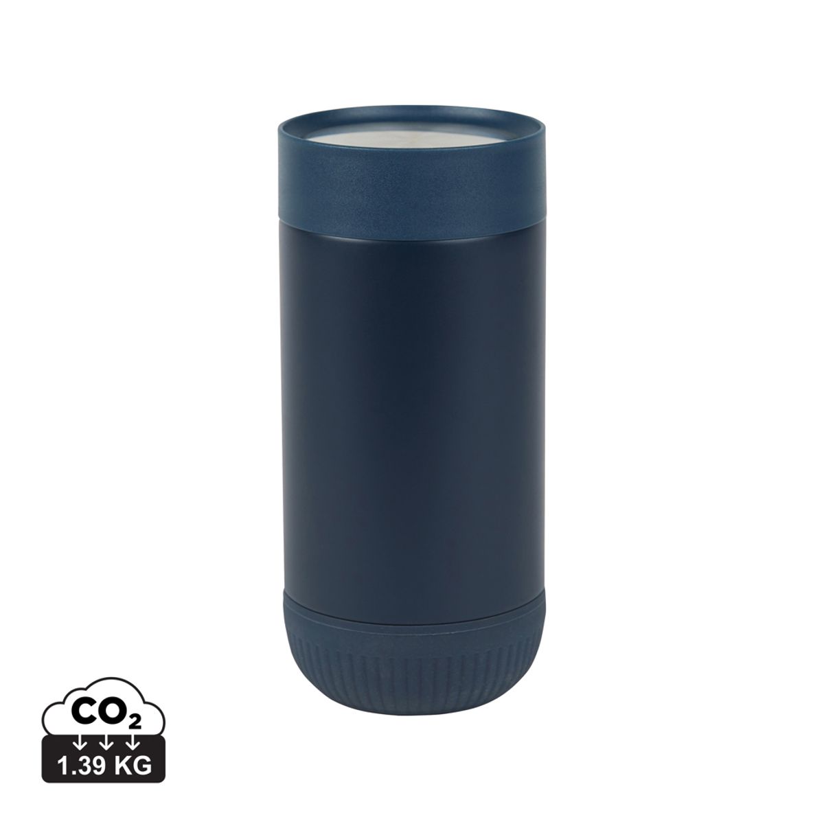 Vinga Erie RCS pārstrādāta nerūsējošā tērauda krūze ar vāciņu, 350 ml