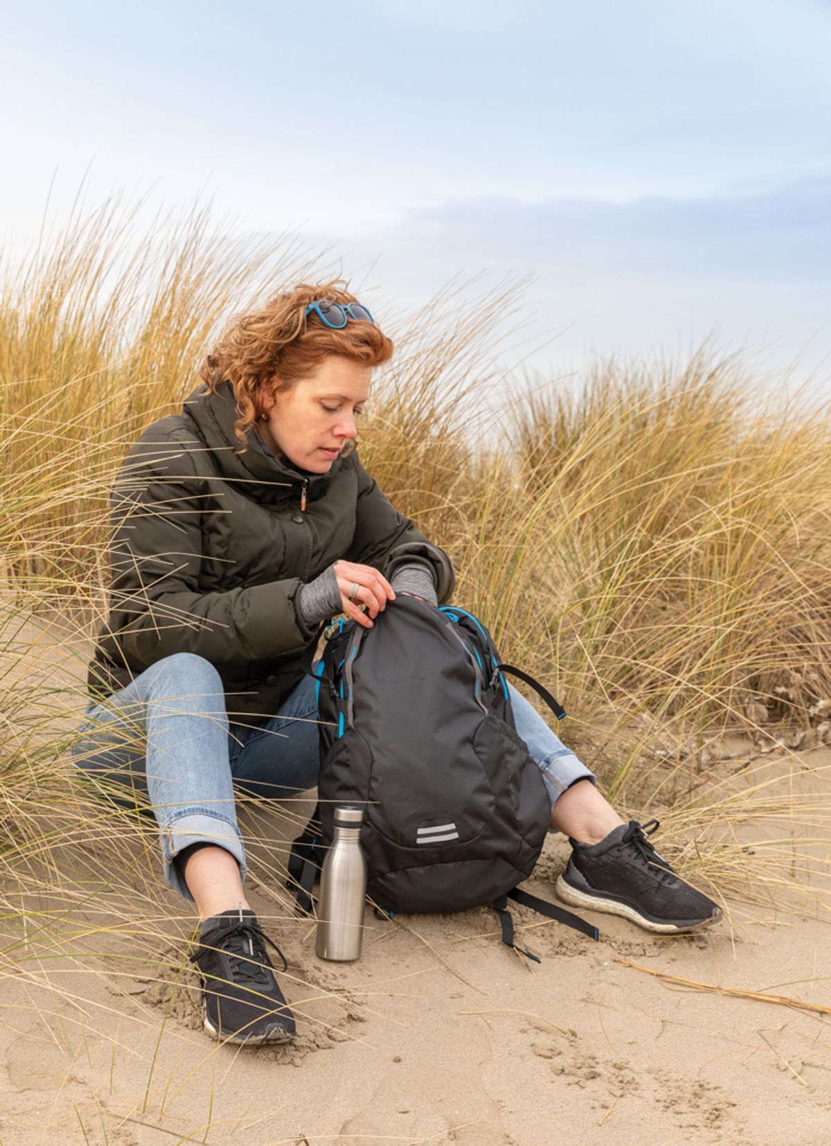 „Explorer“ Ripstop vidēja izmēra pārgājienu mugursoma, 26 l, bez PVC